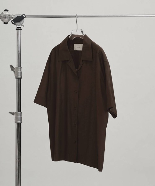 TODAYFUL/トゥデイフル]Silky Halfsleeve Shirts（シャツ/ブラウス