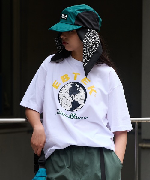 Eddie Bauer(エディーバウアー)の「EBTEK ロゴ 半袖Tシャツ(Tシャツ/カットソー・メンズ・ブラック/ダークオレンジ/ホワイト・XL/S/L/M)」の19枚目の写真
