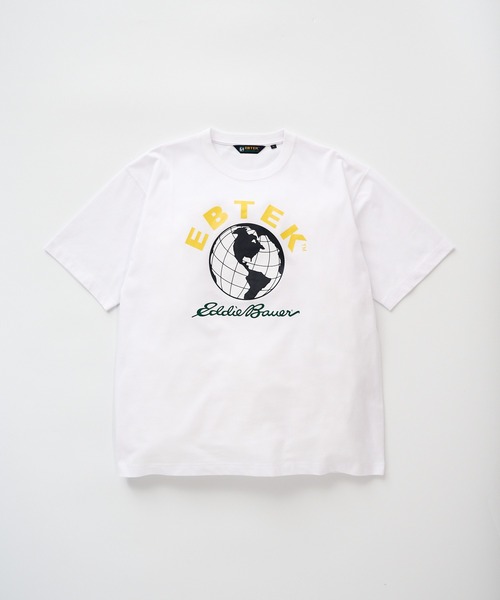 Eddie Bauer(エディーバウアー)の「EBTEK ロゴ 半袖Tシャツ(Tシャツ/カットソー・メンズ・ブラック/ダークオレンジ/ホワイト・XL/S/L/M)」の5枚目の写真