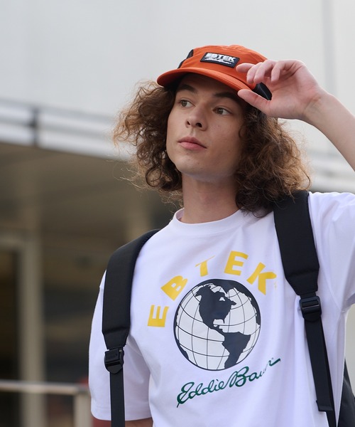 Eddie Bauer(エディーバウアー)の「EBTEK ロゴ 半袖Tシャツ(Tシャツ/カットソー・メンズ・ブラック/ダークオレンジ/ホワイト・XL/S/L/M)」の13枚目の写真