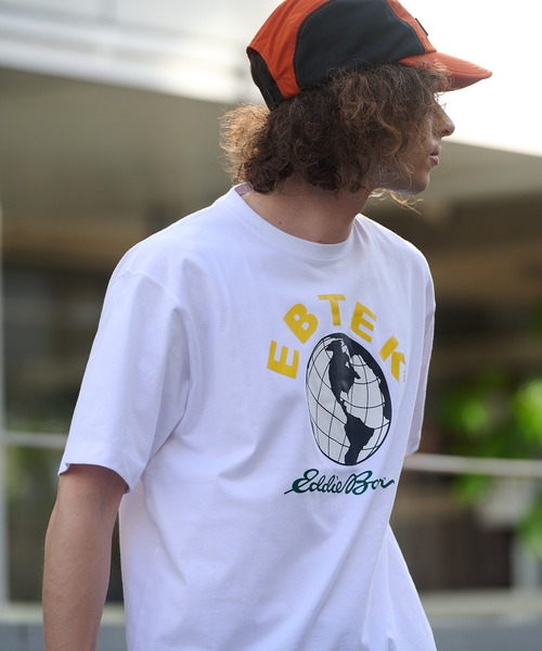 Eddie Bauer(エディーバウアー)の「EBTEK ロゴ 半袖Tシャツ(Tシャツ/カットソー・メンズ・ブラック/ダークオレンジ/ホワイト・XL/S/L/M)」の14枚目の写真