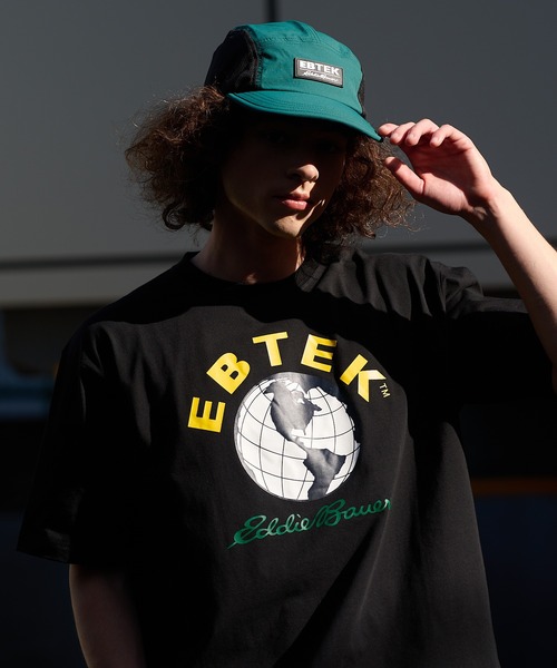 Eddie Bauer(エディーバウアー)の「EBTEK ロゴ 半袖Tシャツ(Tシャツ/カットソー・メンズ・ブラック/ダークオレンジ/ホワイト・XL/S/L/M)」の21枚目の写真