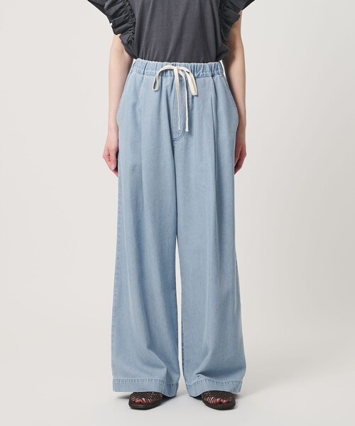 BEAUTY&YOUTH UNITED ARROWS(ビューティーアンドユースユナイテッドアローズ)の「【WEB限定】ライトデニム イージーパンツ ウォッシャブル(デニムパンツ・レディース・ライトブルー/ネイビー・L/M/S)」の14枚目の写真