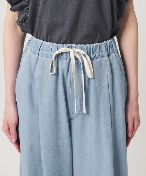 BEAUTY&YOUTH UNITED ARROWS(ビューティーアンドユースユナイテッドアローズ)の「【WEB限定】ライトデニム イージーパンツ ウォッシャブル(デニムパンツ・レディース・ライトブルー/ネイビー・L/M/S)」の5枚目の写真