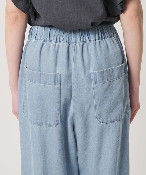 BEAUTY&YOUTH UNITED ARROWS(ビューティーアンドユースユナイテッドアローズ)の「【WEB限定】ライトデニム イージーパンツ ウォッシャブル(デニムパンツ・レディース・ライトブルー/ネイビー・L/M/S)」の7枚目の写真