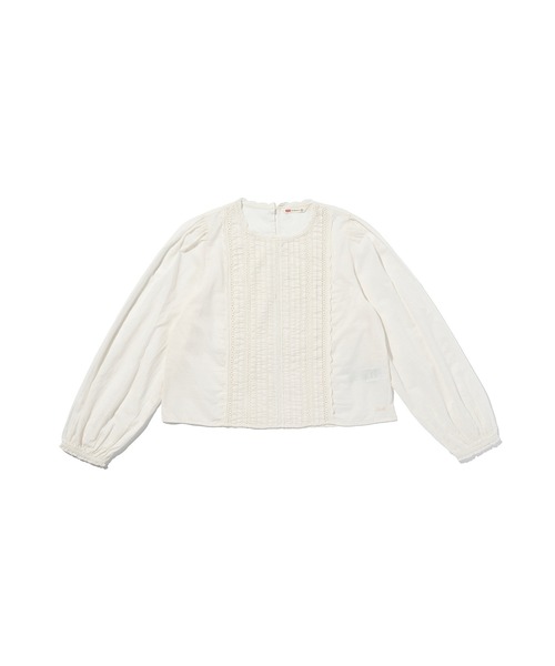 Levi's(リーバイス)の「Levi's/リーバイス ハン ロングスリーブ ビーズブラウス(シャツ/ブラウス・レディース・ホワイト・XS/S/M)」の4枚目の写真