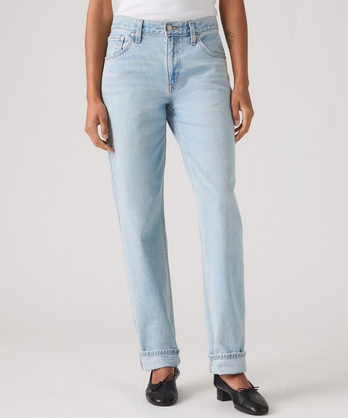 Levi's(リーバイス)の「Levi's/リーバイス LOOSE TAPER ジーンズ(デニムパンツ・レディース・ホワイト/ダークインディゴブルー/ブラック/ライトインディゴブルー/インディゴブルー・25inch/24inch/23inch/28inch/27inch/26inch)」の5枚目の写真