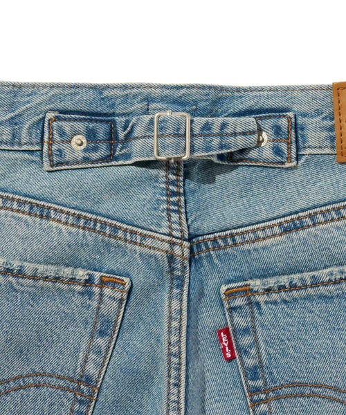 Levi's(リーバイス)の「Levi's/リーバイス LOOSE TAPER ジーンズ(デニムパンツ・レディース・ホワイト/ダークインディゴブルー/ブラック/ライトインディゴブルー/インディゴブルー・25inch/24inch/23inch/28inch/27inch/26inch)」の10枚目の写真