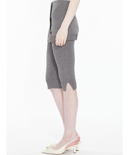 SORIN(ソリン )の「Layered Capri Pants / レイヤードカプリパンツ(その他パンツ・レディース・ピンク/ブラック/ダークグレー・38)」の14枚目の写真