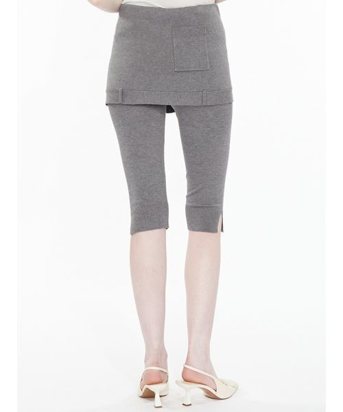 SORIN(ソリン )の「Layered Capri Pants / レイヤードカプリパンツ(その他パンツ・レディース・ピンク/ブラック/ダークグレー・38)」の15枚目の写真