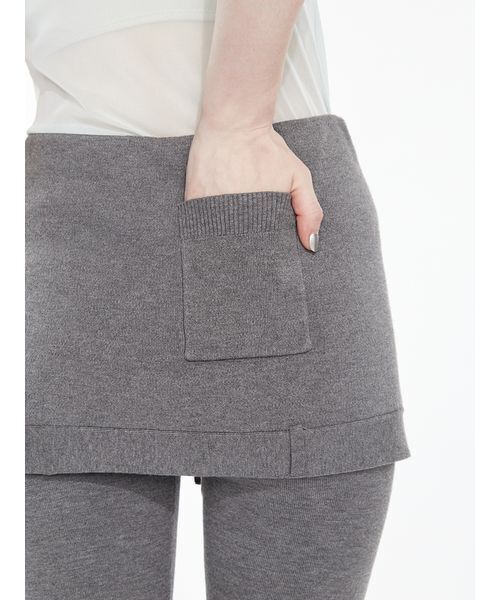 SORIN(ソリン )の「Layered Capri Pants / レイヤードカプリパンツ(その他パンツ・レディース・ピンク/ブラック/ダークグレー・38)」の22枚目の写真