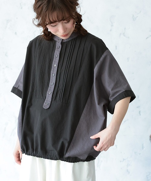 soulberry（ソウルベリー）の「黒とクロを味わうブラウス（シャツ/ブラウス・レディース・ブラック系その他・M/5L/4L/3L/LL/L）」の20枚目の写真