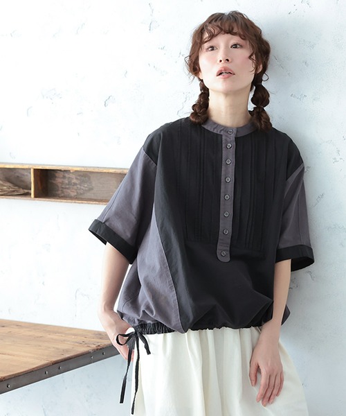 soulberry（ソウルベリー）の「黒とクロを味わうブラウス（シャツ/ブラウス・レディース・ブラック系その他・M/5L/4L/3L/LL/L）」の18枚目の写真