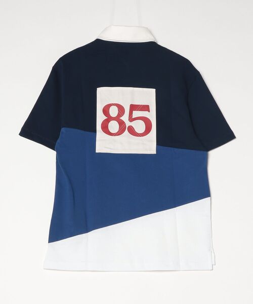 TOMMY HILFIGER(トミーヒルフィガー)の「グラフィックカラーブロッククラシックポロシャツ(ポロシャツ・メンズ・ブルー・MEDIUM/X-LARGE/SMALL/LARGE)」の2枚目の写真