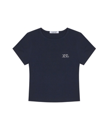 BASIC ILOVEU FIT TEE(NAVY)