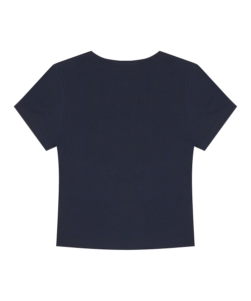 LUVISTRUE(ラヴイズトゥルー)の「BASIC ILOVEU FIT TEE(NAVY)(Tシャツ/カットソー・レディース・その他・FREE)」の3枚目の写真