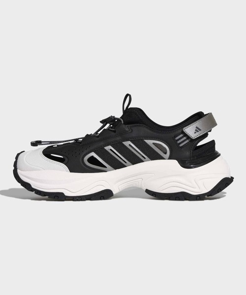 adidas(アディダス)の「スニーカー サンダル / アディダス adidas(サンダル・メンズ・ブラック×ホワイト・22.5cm/23.5cm/24.5cm/25.5cm/26.5cm/27.5cm/28.5cm/29.5cm)」の6枚目の写真