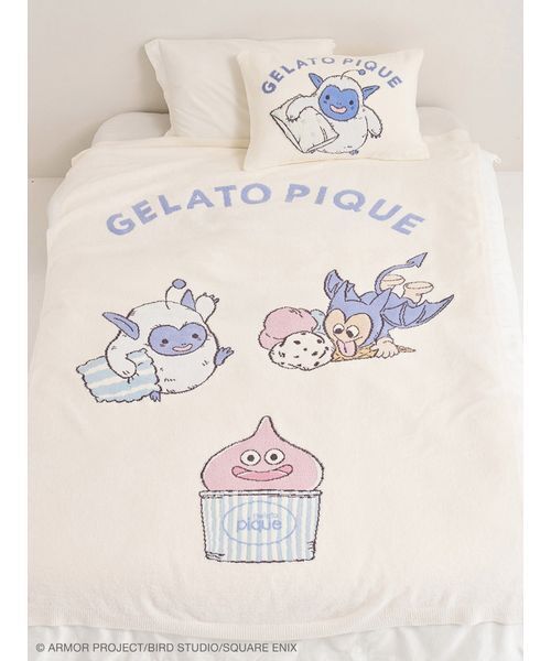 gelato pique Sleep（ジェラートピケスリープ）の「【ドラゴンクエスト】【Sleep】【販路限定】ジャガードピローケース（寝具・レディース・ネイビー/ピンク/オフホワイト・F）」の12枚目の写真