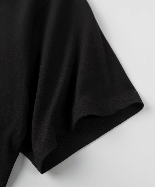 SEQUENZ（シークエンズ）の「【72】【SEQUENZ/シークエンズ】モグモグ拉麺＆スペースキャット ルーズ クルーネック Tシャツ/アニマル柄/猫好き（Tシャツ/カットソー・メンズ・ホワイト/ブラック系/ホワイト系/ブラック・L/M）」の22枚目の写真