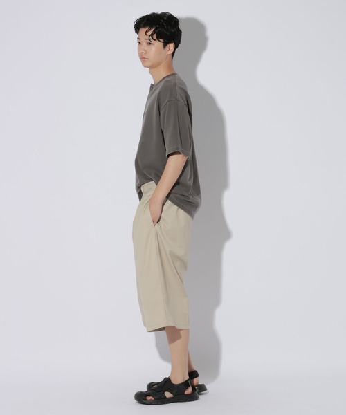 LAKOLE(ラコレ)の「フェードダンボールヘンリー / 1048838(Tシャツ/カットソー・メンズ・ベージュ/レッド/チャコール・MEDIUM/LARGE)」の12枚目の写真