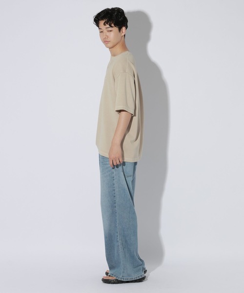 LAKOLE(ラコレ)の「フェードダンボールヘンリー / 1048838(Tシャツ/カットソー・メンズ・ベージュ/レッド/チャコール・MEDIUM/LARGE)」の21枚目の写真
