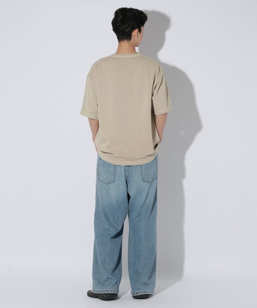 LAKOLE(ラコレ)の「フェードダンボールヘンリー / 1048838(Tシャツ/カットソー・メンズ・ベージュ/レッド/チャコール・MEDIUM/LARGE)」の22枚目の写真