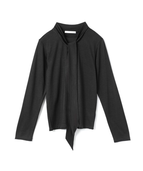 MARMARMAR(マーマーマー)の「MARMARMAR タイカラーウールプルオーバー(Tシャツ/カットソー・レディース・ブラウン/ブラック/アイボリー・FREE)」の4枚目の写真