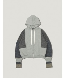 elephant TRIBAL fabrics | elephant TRIBAL fabrics Knit Docking Zip Hoodie (E38-3734)(パーカー)