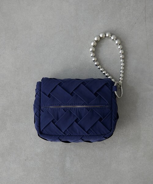 BIRTHDAY BAR(バースデイバー)の「Suede Tissue Pocket Charm Pouch チャームポーチ(ポーチ・レディース・ベージュ/ネイビー・0)」の14枚目の写真