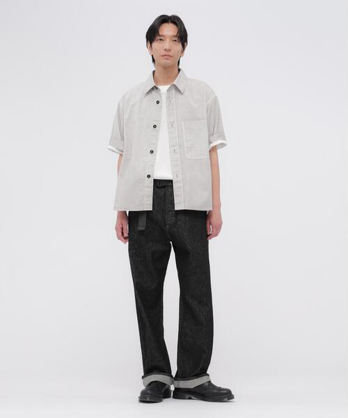 MHL.(エムエイチエル)の「CANTON BLACK DENIM(デニムパンツ・メンズ・ブラック・29/33/31)」の2枚目の写真