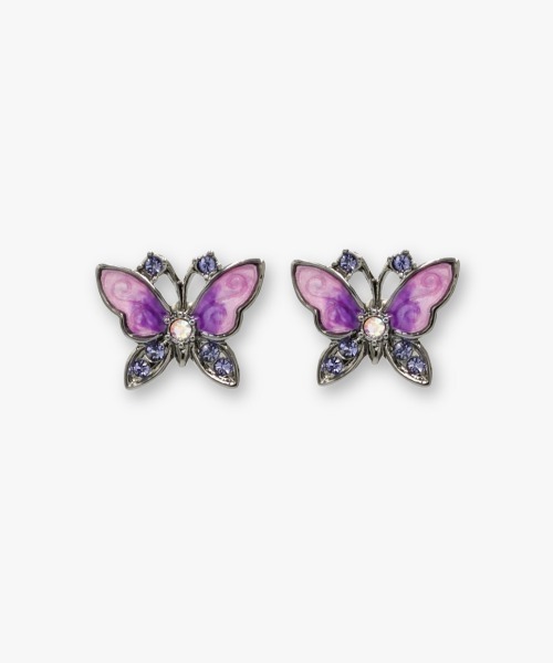 ANNA SUI(アナスイ)の「カラントモチーフ ピアス(ピアス(両耳用)・レディース・パープル/レッド・ONE SIZE)」の3枚目の写真