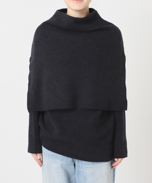 plage(プラージュ)の「《一部カラー 一部店舗・WEB限定》Snood set ニット(ニット/セーター・レディース・アイボリー/チャコールグレー/ライトグレー・FREE)」の15枚目の写真