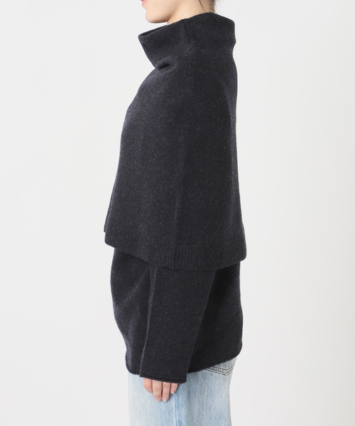 plage(プラージュ)の「《一部カラー 一部店舗・WEB限定》Snood set ニット(ニット/セーター・レディース・アイボリー/チャコールグレー/ライトグレー・FREE)」の16枚目の写真