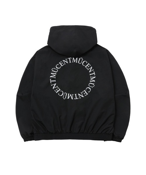 MUCENT(ムセント)の「◇MUCENT◇ブランド直輸入正規品/バックラウンド・ウィンドブレーカー Back Round Windbreaker(ブルゾン・レディース・ブラック/チャコール・FREE)」の20枚目の写真