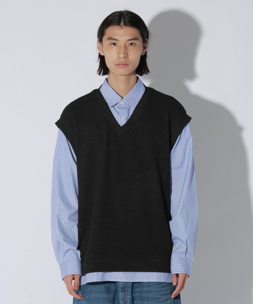 LAKOLE(ラコレ)の「ストライプレイヤードベスト / 1064717(ベスト・メンズ・ブラウン/ネイビー/ブラック・LARGE/MEDIUM)」の17枚目の写真