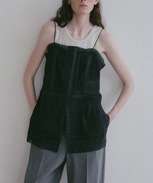 CLANE/クラネ】DENIM OVER SKIPPER SHIRTS/デニムオーバースキッパー