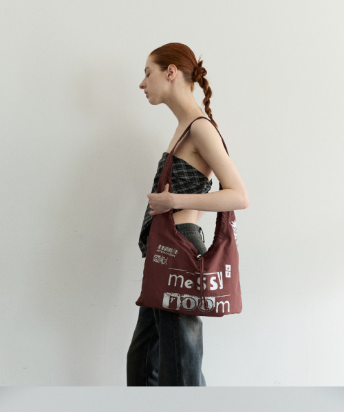 FILLINTHEBLANK（フィルインザブランク）の「Stance Packable Multi Bag (messy)(brown)（ショルダーバッグ・レディース・その他・FREE）」の4枚目の写真