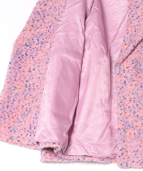 Desigual(デシグアル)の「Tweed double breasted crop jacket / ツイードダブルブレストクロップジャケット(ピーコート・レディース・レッド・S/M/XL/XS/L)」の3枚目の写真