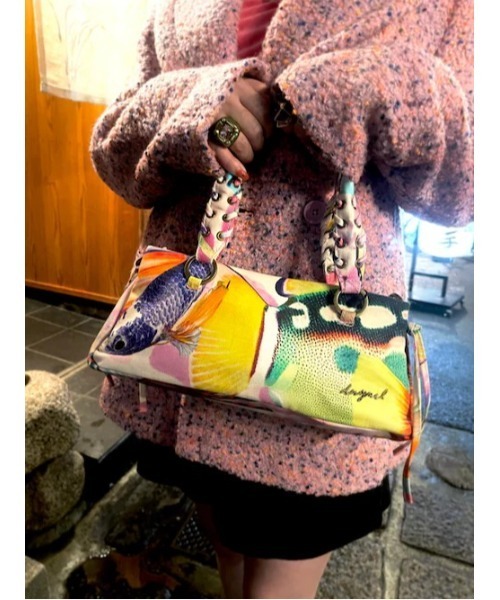 Desigual(デシグアル)の「Tweed double breasted crop jacket / ツイードダブルブレストクロップジャケット(ピーコート・レディース・レッド・S/M/XL/XS/L)」の7枚目の写真