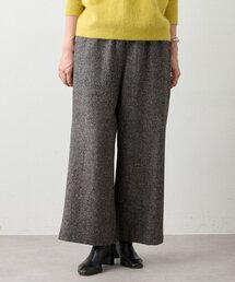 BEARDSLEY | カラーネップウエストリブパンツ(スカート)