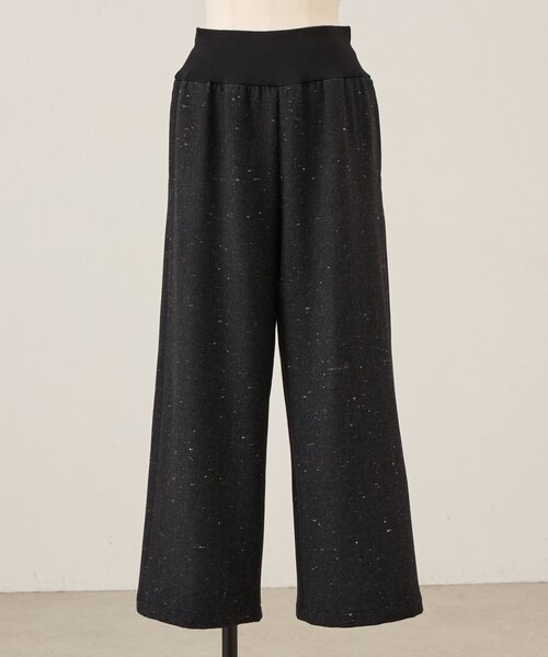 BEARDSLEY(ビアズリー)の「カラーネップウエストリブパンツ(スカート・レディース・ブラック/グレー・0/1/2)」の21枚目の写真