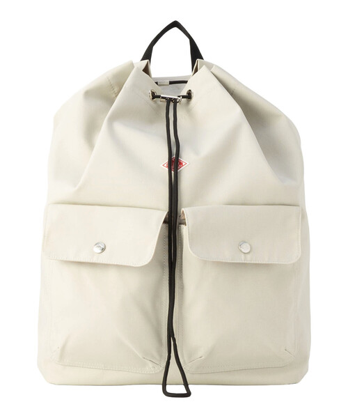 DANTON(ダントン)の「ROGER - Canvas Back Pack(バックパック/リュック・レディース・オレンジ/ブラウン系その他/ブラック/アイボリー/チャコール・-)」の2枚目の写真