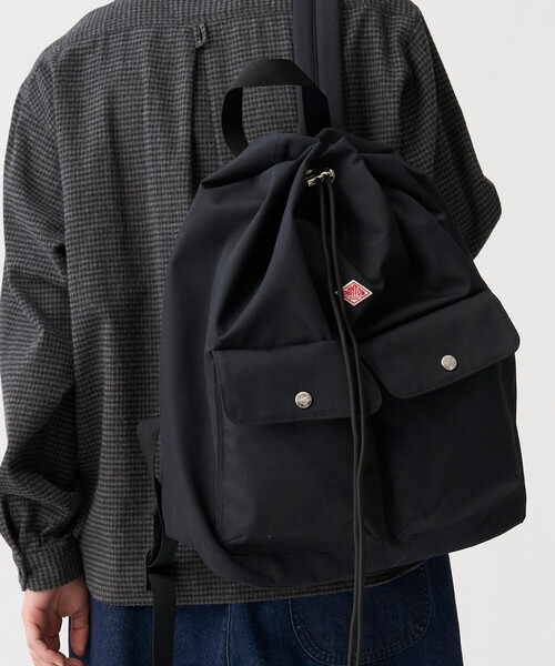 DANTON(ダントン)の「ROGER - Canvas Back Pack(バックパック/リュック・レディース・オレンジ/ブラウン系その他/ブラック/アイボリー/チャコール・-)」の9枚目の写真