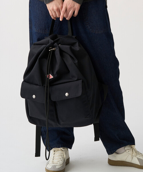 DANTON(ダントン)の「ROGER - Canvas Back Pack(バックパック/リュック・レディース・オレンジ/ブラウン系その他/ブラック/アイボリー/チャコール・-)」の10枚目の写真