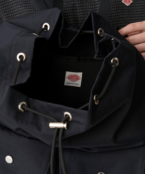 DANTON(ダントン)の「ROGER - Canvas Back Pack(バックパック/リュック・レディース・オレンジ/ブラウン系その他/ブラック/アイボリー/チャコール・-)」の11枚目の写真