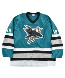 【USED】TEAMCO “NHL San Jose Sharks #19” ゲームシャツ