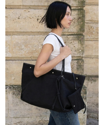 NOA BAG LARGE TWILL BLACK ノアバッグ ラージツイル ブラック