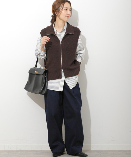 JOURNAL STANDARD relume(ジャーナルスタンダード レリューム)の「《追加》スーピマコットンストライプシャツ(シャツ/ブラウス・レディース・ホワイト/ピンク系その他/ブルー系その他/ライトグリーン・FREE)」の5枚目の写真