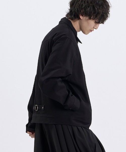 NO ID.(ノーアイディ)の「mj11991- BIGトラッカーZIP-BLZ ジップブルゾン(859006-581B)(ブルゾン・メンズ・ホワイト/グレー/ブラック・ONE SIZE)」の18枚目の写真