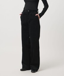 <LOEFF>8W コーデュロイ ワイドパンツ
